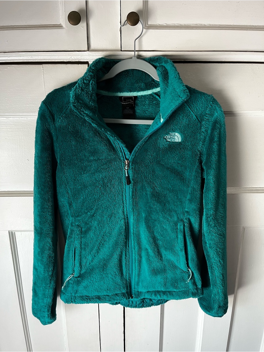 The North Face Teal Fleece Jacket - Women's Size S